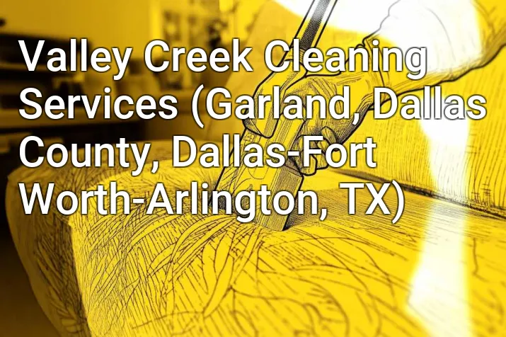 Valley Creek Cleaning Services (Garland, Dallas County, Dallas-Fort Worth-Arlington, TX)
