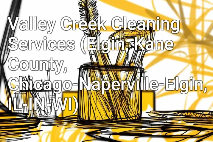 Valley Creek Cleaning Services (Elgin, Kane County, Chicago-Naperville-Elgin, IL-IN-WI)