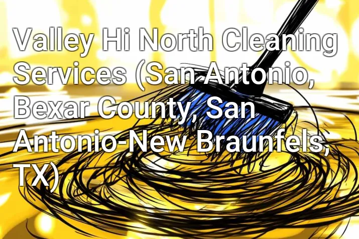 Valley Hi North Cleaning Services (San Antonio, Bexar County, San Antonio-New Braunfels, TX)