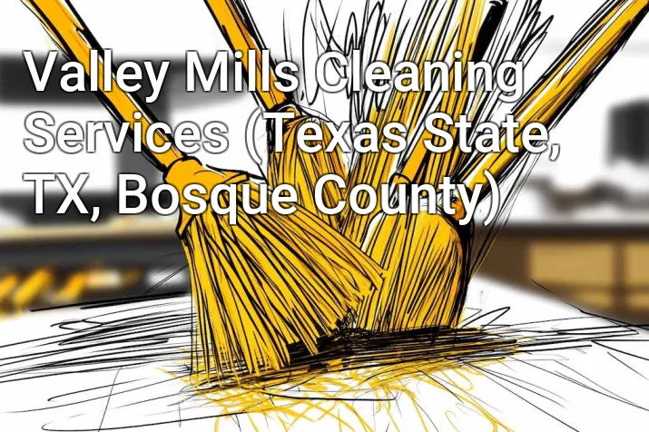 Valley Mills Cleaning Services (Texas State, TX, Bosque County)
