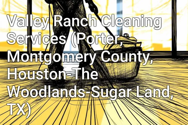 Valley Ranch Cleaning Services (Porter, Montgomery County, Houston-The Woodlands-Sugar Land, TX)
