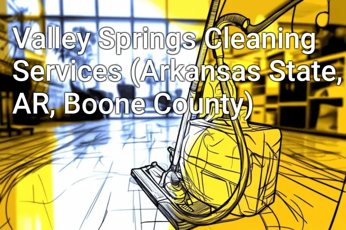 Valley Springs Cleaning Services (Arkansas State, AR, Boone County)