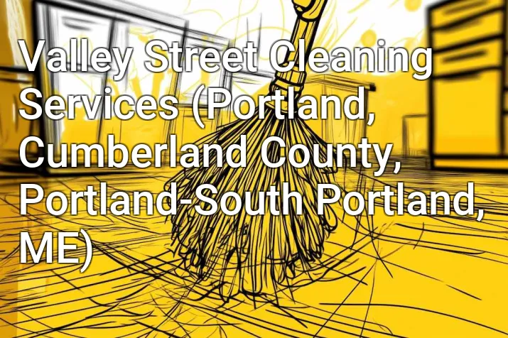 Valley Street Cleaning Services (Portland, Cumberland County, Portland-South Portland, ME)