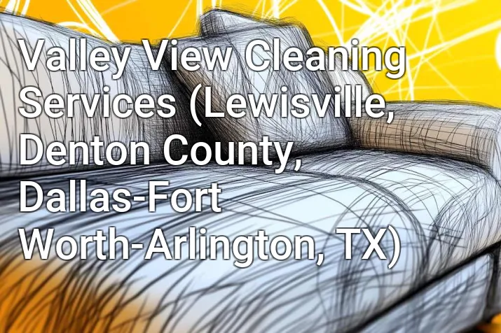 Valley View Cleaning Services (Lewisville, Denton County, Dallas-Fort Worth-Arlington, TX)