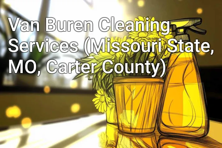 Van Buren Cleaning Services (Missouri State, MO, Carter County)