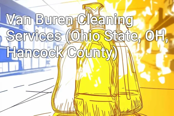 Van Buren Cleaning Services (Ohio State, OH, Hancock County)