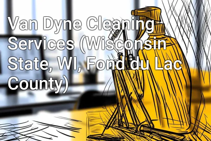 Van Dyne Cleaning Services (Wisconsin State, WI, Fond du Lac County)