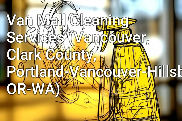 Van Mall Cleaning Services (Vancouver, Clark County, Portland-Vancouver-Hillsboro, OR-WA)
