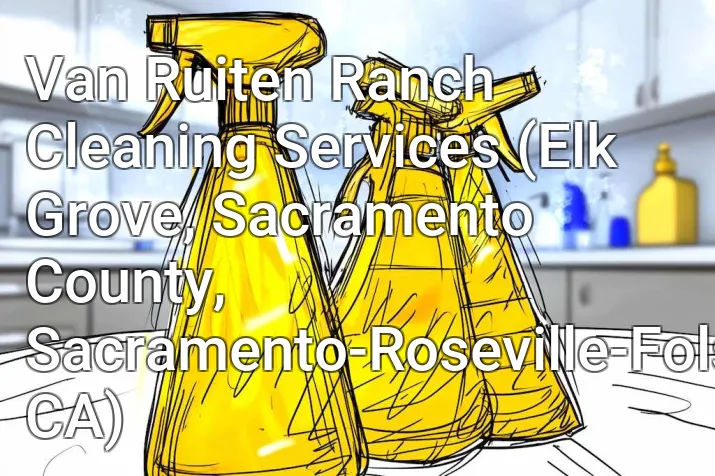 Van Ruiten Ranch Cleaning Services (Elk Grove, Sacramento County, Sacramento-Roseville-Folsom, CA)