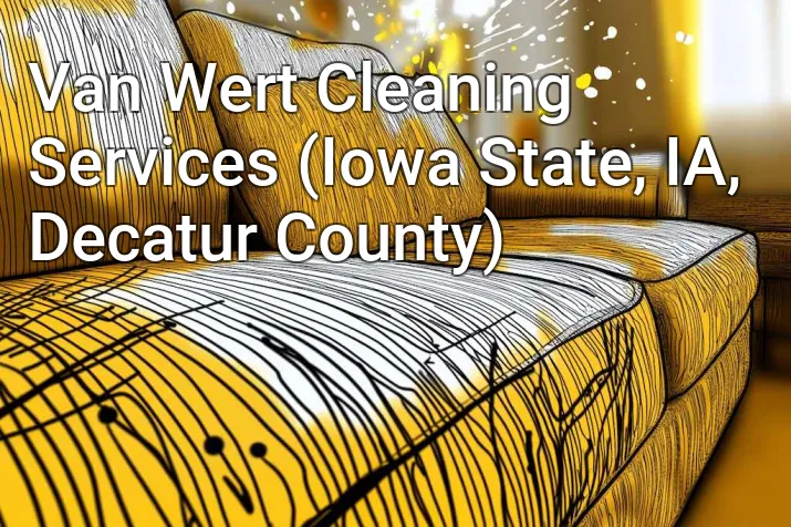 Van Wert Cleaning Services (Iowa State, IA, Decatur County)