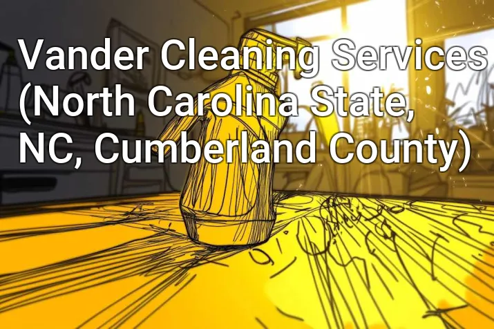 Vander Cleaning Services (North Carolina State, NC, Cumberland County)