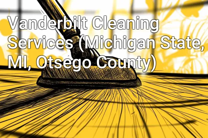 Vanderbilt Cleaning Services (Michigan State, MI, Otsego County)