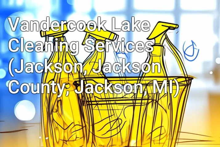 Vandercook Lake Cleaning Services (Jackson, Jackson County, Jackson, MI)