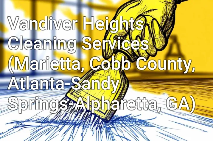 Vandiver Heights Cleaning Services (Marietta, Cobb County, Atlanta-Sandy Springs-Alpharetta, GA)