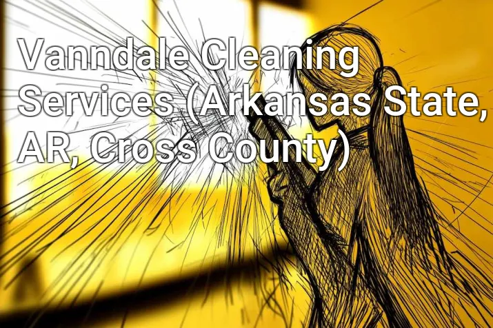 Vanndale Cleaning Services (Arkansas State, AR, Cross County)