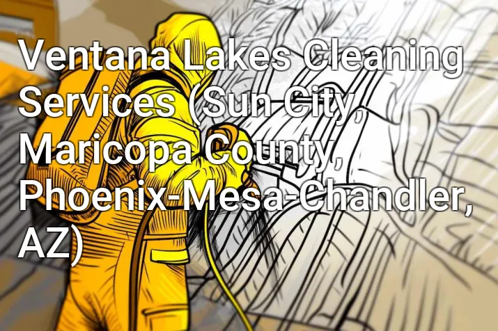 Ventana Lakes Cleaning Services (Sun City, Maricopa County, Phoenix-Mesa-Chandler, AZ)