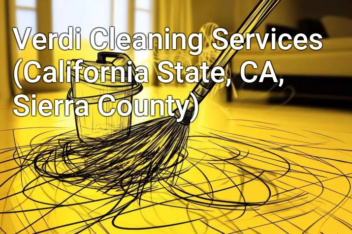 Verdi Cleaning Services (California State, CA, Sierra County)