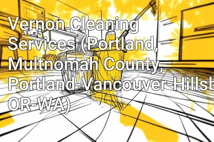 Vernon Cleaning Services (Portland, Multnomah County, Portland-Vancouver-Hillsboro, OR-WA)