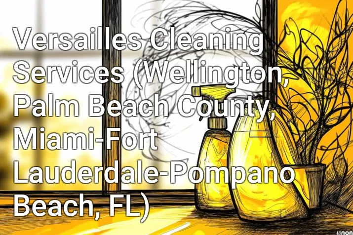 Versailles Cleaning Services (Wellington, Palm Beach County, Miami-Fort Lauderdale-Pompano Beach, FL)