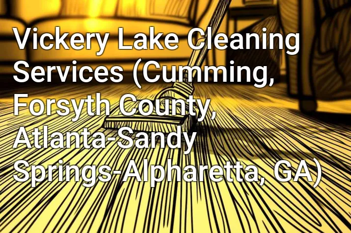 Vickery Lake Cleaning Services (Cumming, Forsyth County, Atlanta-Sandy Springs-Alpharetta, GA)