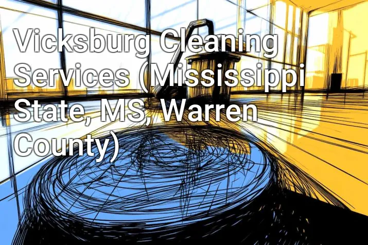 Vicksburg Cleaning Services (Mississippi State, MS, Warren County)