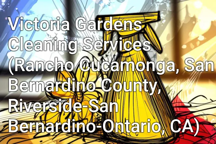 Victoria Gardens Cleaning Services (Rancho Cucamonga, San Bernardino County, Riverside-San Bernardino-Ontario, CA)