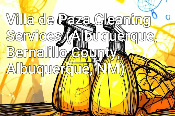 Villa de Paza Cleaning Services (Albuquerque, Bernalillo County, Albuquerque, NM)