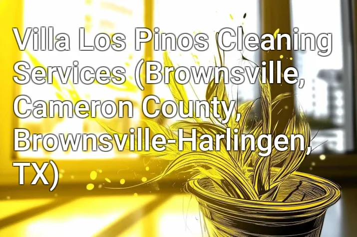 Villa Los Pinos Cleaning Services (Brownsville, Cameron County, Brownsville-Harlingen, TX)