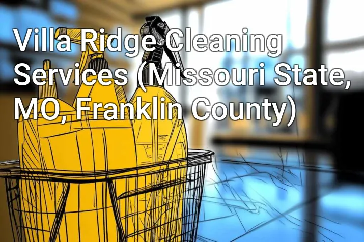 Villa Ridge Cleaning Services (Missouri State, MO, Franklin County)