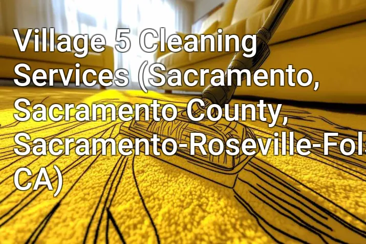 Village 5 Cleaning Services (Sacramento, Sacramento County, Sacramento-Roseville-Folsom, CA)