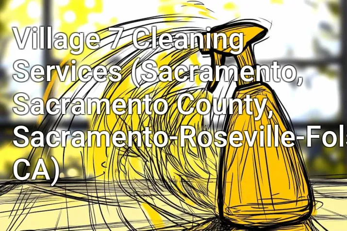 Village 7 Cleaning Services (Sacramento, Sacramento County, Sacramento-Roseville-Folsom, CA)