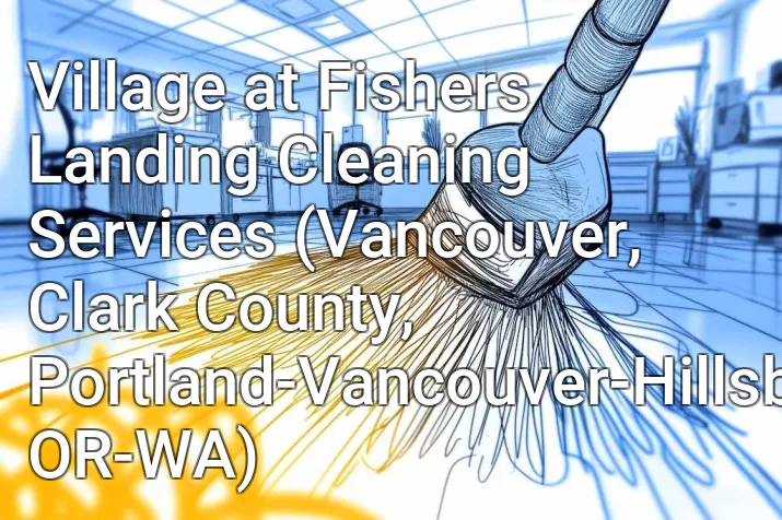 Village at Fishers Landing Cleaning Services (Vancouver, Clark County, Portland-Vancouver-Hillsboro, OR-WA)