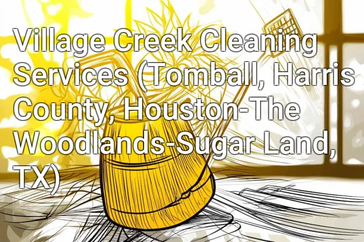 Village Creek Cleaning Services (Tomball, Harris County, Houston-The Woodlands-Sugar Land, TX)