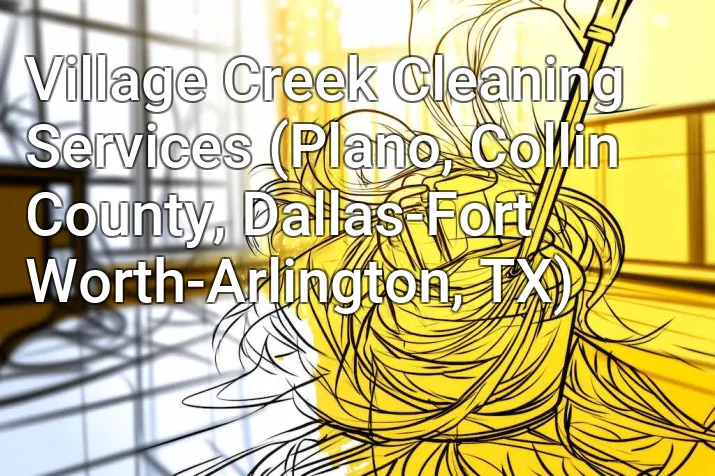 Village Creek Cleaning Services (Plano, Collin County, Dallas-Fort Worth-Arlington, TX)