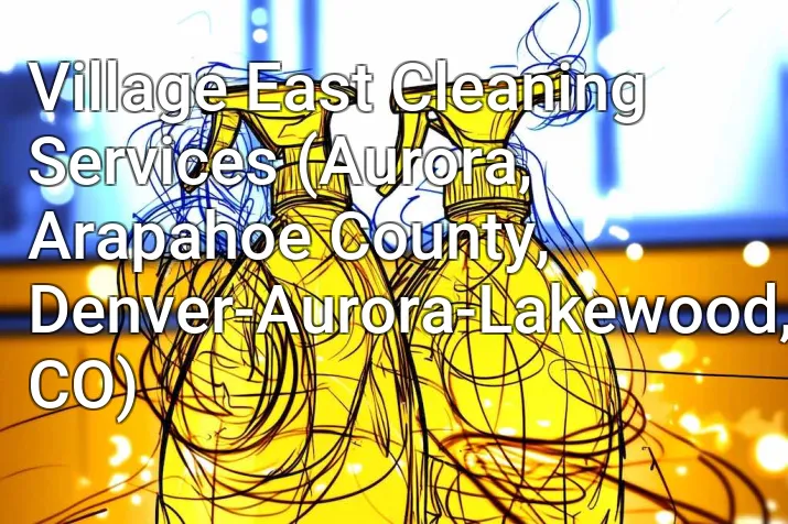 Village East Cleaning Services (Aurora, Arapahoe County, Denver-Aurora-Lakewood, CO)