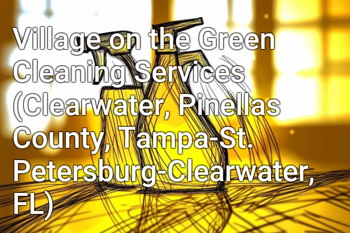 Village on the Green Cleaning Services (Clearwater, Pinellas County, Tampa-St. Petersburg-Clearwater, FL)