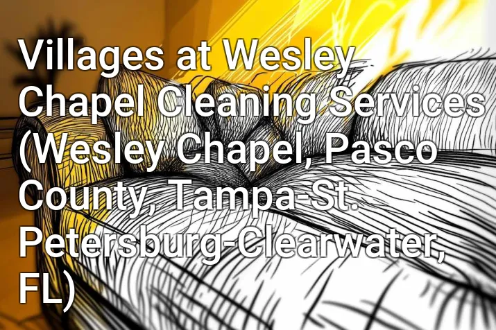 Villages at Wesley Chapel Cleaning Services (Wesley Chapel, Pasco County, Tampa-St. Petersburg-Clearwater, FL)