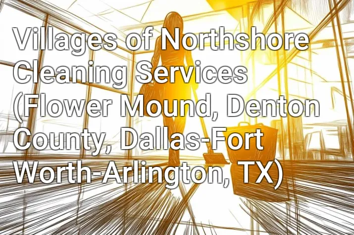 Villages of Northshore Cleaning Services (Flower Mound, Denton County, Dallas-Fort Worth-Arlington, TX)