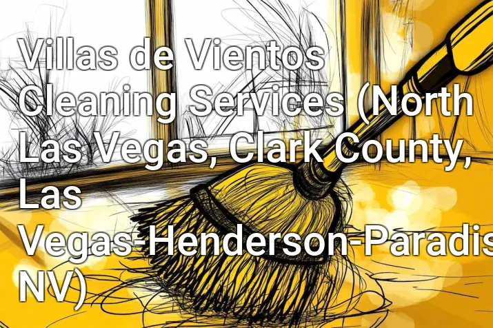 Villas de Vientos Cleaning Services (North Las Vegas, Clark County, Las Vegas-Henderson-Paradise, NV)