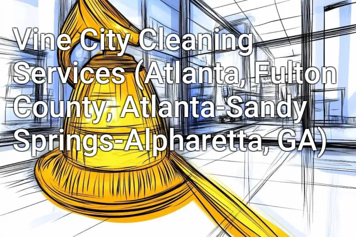Vine City Cleaning Services (Atlanta, Fulton County, Atlanta-Sandy Springs-Alpharetta, GA)