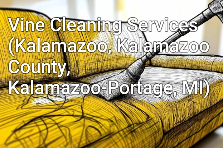 Vine Cleaning Services (Kalamazoo, Kalamazoo County, Kalamazoo-Portage, MI)