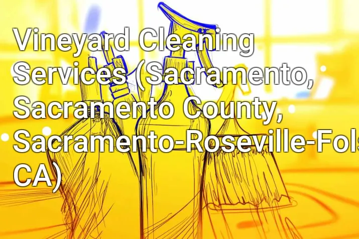 Vineyard Cleaning Services (Sacramento, Sacramento County, Sacramento-Roseville-Folsom, CA)