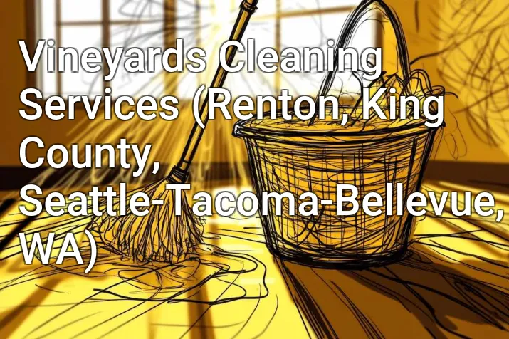 Vineyards Cleaning Services (Renton, King County, Seattle-Tacoma-Bellevue, WA)