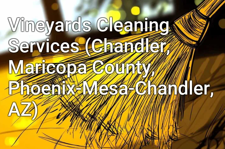 Vineyards Cleaning Services (Chandler, Maricopa County, Phoenix-Mesa-Chandler, AZ)