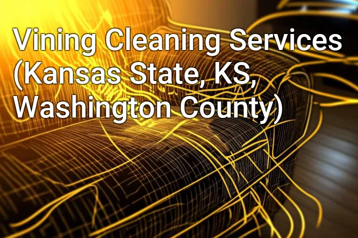 Vining Cleaning Services (Kansas State, KS, Washington County)