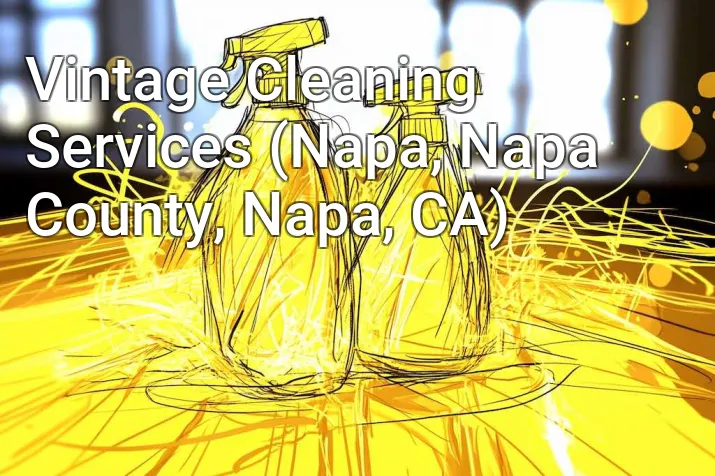 Vintage Cleaning Services (Napa, Napa County, Napa, CA)