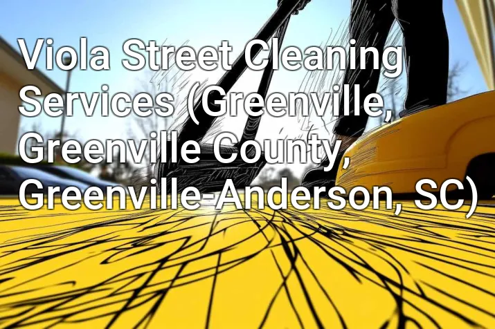 Viola Street Cleaning Services (Greenville, Greenville County, Greenville-Anderson, SC)