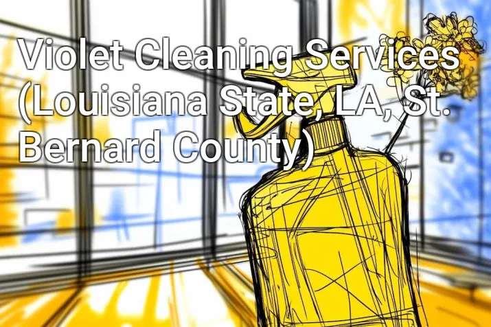 Violet Cleaning Services (Louisiana State, LA, St. Bernard County)