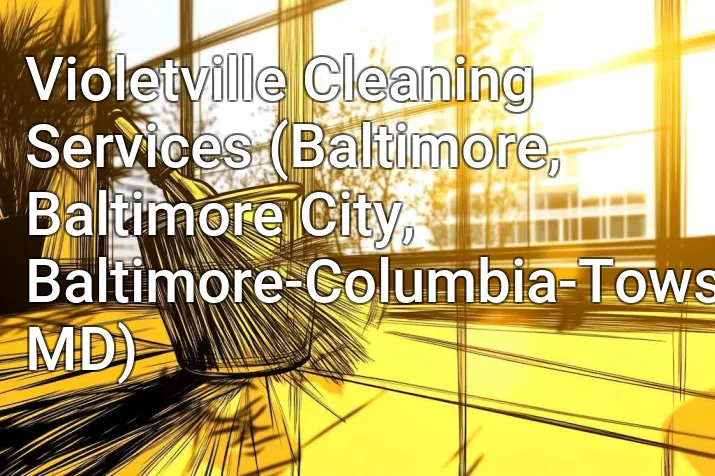 Violetville Cleaning Services (Baltimore, Baltimore City, Baltimore-Columbia-Towson, MD)