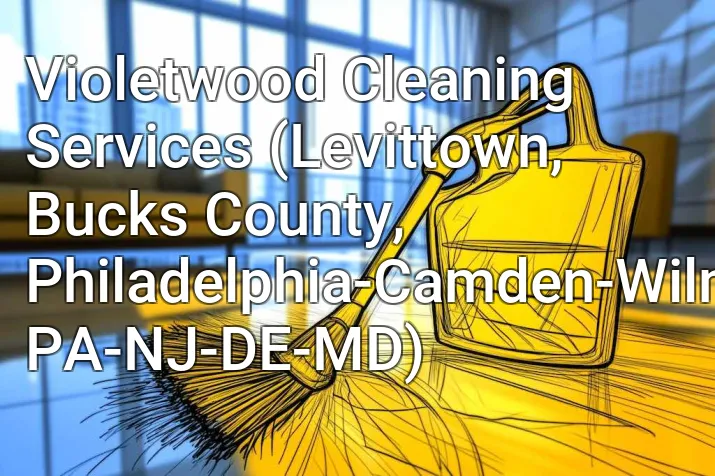 Violetwood Cleaning Services (Levittown, Bucks County, Philadelphia-Camden-Wilmington, PA-NJ-DE-MD)